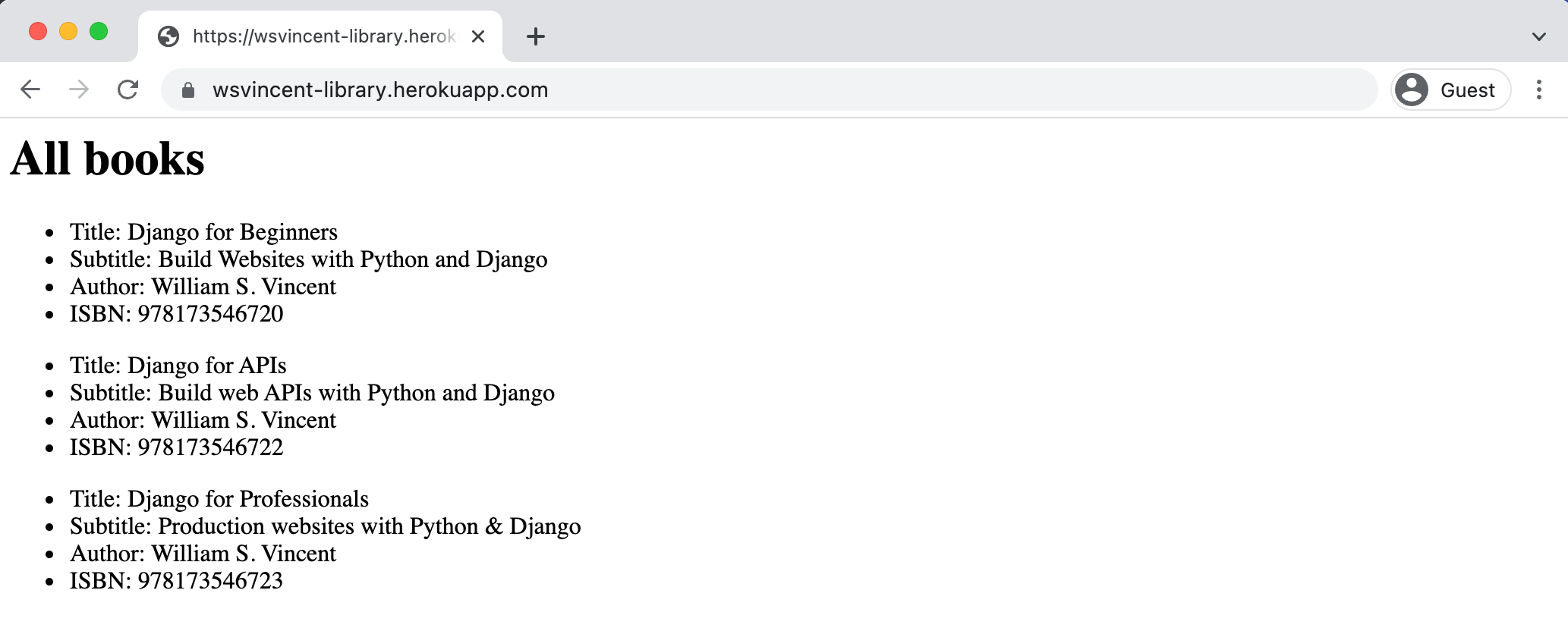 Library Homepage